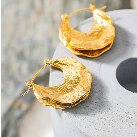 . Jewelry - Gold toned Earrings